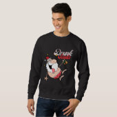 Drink kerstkerstshirt trui (Voorkant volledig)
