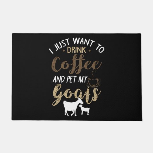 Drink kluis met goats deurmat (Voorkant)