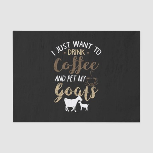 Drink kluis met goats tissuepapier (Voorkant)