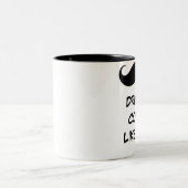 Drink koffie als een Sir Mustache Mok (Center)