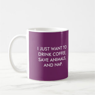 Drink Koffie, Bespaar Dieren en Mok van de Koffie