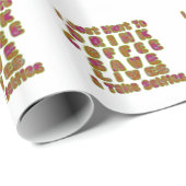 Drink Koffie Bespaar Levens En Neem Selfies Kunstd Cadeaupapier (Rol Hoek)