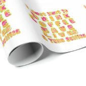 Drink Koffie Bespaar Levens En Neem Selfies Kunstd Cadeaupapier (Rol Hoek)