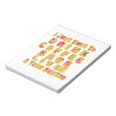 Drink Koffie Bespaar Levens En Neem Selfies Kunstd Notitieblok (Linkerzijde)