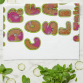 Drink Koffie Bespaar Levens En Neem Selfies Kunstd Theedoek (Gevouwen)