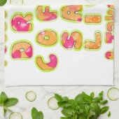 Drink Koffie Bespaar Levens En Neem Selfies Kunstd Theedoek (Gevouwen)