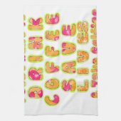 Drink Koffie Bespaar Levens En Neem Selfies Kunstd Theedoek (Verticaal)