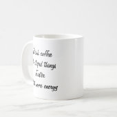 Drink koffie Doe domme dingen leuke mok (Voorkant links)