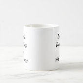Drink koffie Doe domme dingen leuke mok (Center)