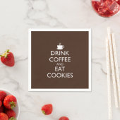 DRINK KOFFIE EN EAT COOKIES SERVETTEN (Insitu)