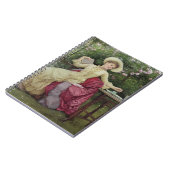 Drink koffie en lezen in de tuin (m/v notitieboek (Linkerzijde)