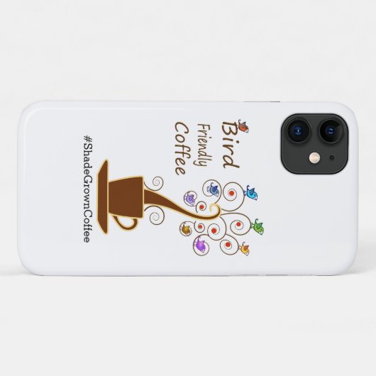 Drink koffie en red vogels Case-Mate iPhone case (Achterkant (horizontaal))