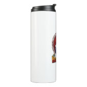 Drink Koffie En Wees Eng Thermosbeker (Gedraaid links)