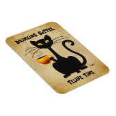 Drink koffie - Feline Fine - Flexible Magnet Magneet (Rechterzijde)