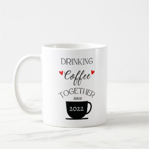 Drink koffie in combinatie Since____ - Gepersonali Koffiemok