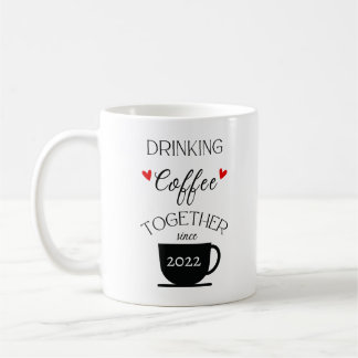 Drink koffie in combinatie Since____ - Gepersonali Koffiemok