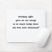 Drink koffie muismat (Met muis)