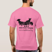 drink koffie, reddingsdieren, kranen nemen t-shirt (Achterkant)