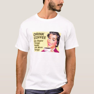 drink koffie t-shirt