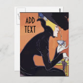 Drink Koffie, voeg tekst toe, Briefkaart (Voorkant / Achterkant)