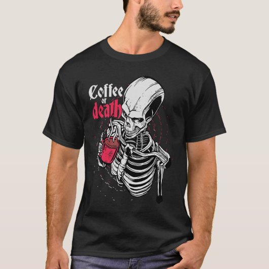 Drink Koffiekelet T-shirt (Voorkant)