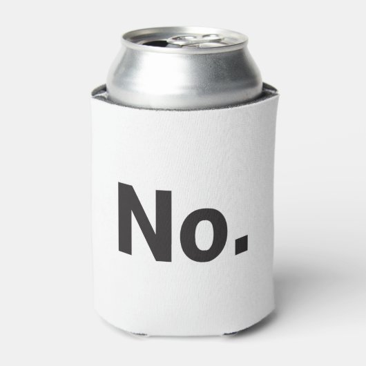 Drink Koozy: No. Blikjeskoeler (Blikje Voorkant)