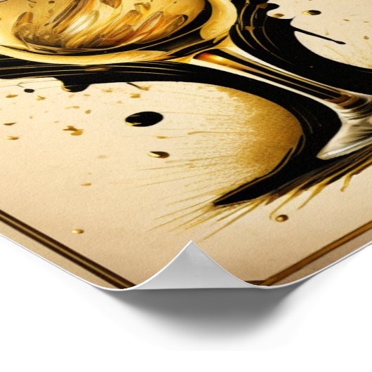 Drink Kunst Poster (Hoek)