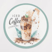 Drink labels glazen flacon