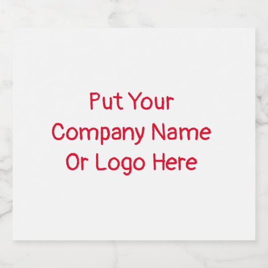 Drink Labels & Stickers (Enkel label)