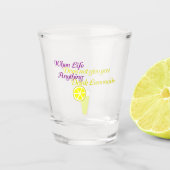 Drink Lemonade Shot Glas (Voorkant)