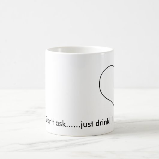 Drink liefde! koffiemok (Center)