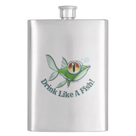 DRINK LIKE A FISH door Jeff Willis Art Flacon