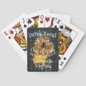 Drink Lokaal Scrog uit State Patterson Pub Pokerkaarten (Achterkant)