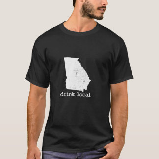 Drink Lokale Georgia Craft Bierbrouwerij liefhebbe T-shirt