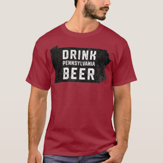 Drink Lokale Pennsylvania Craft Beer State T-shirt