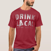 Drink lokale Rhode Island Craft Beer RI brouwerije T-shirt (Voorkant)
