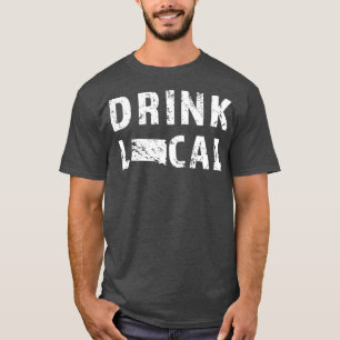 Drink Lokale South Dakota Craft Beer SD Brouwerije T-shirt