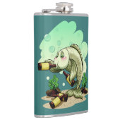 Drink maatkolf voor vis heupfles (Rechts)