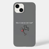 Drink Man Funny Phrase Case-Mate iPhone Case (Achterkant)
