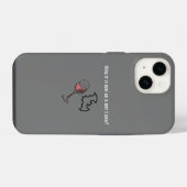 Drink Man Funny Phrase iPhone Hoesje (Achterkant horizontaal)