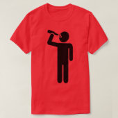 Drink man t-shirt (Design voorkant)