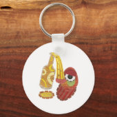 Drink Mango Keyring Sleutelhanger (Voorkant)