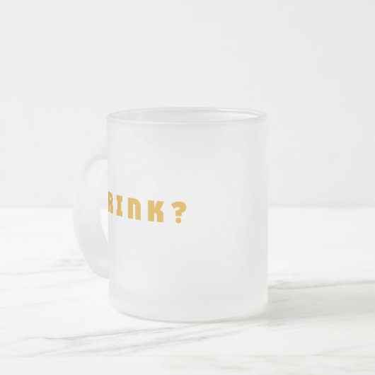 Drink Matglas Koffiemok (Voorkant links)