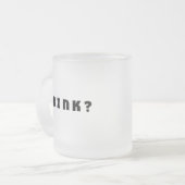 Drink Matglas Koffiemok (Voorkant links)