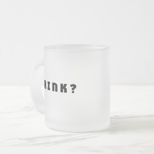 Drink Matglas Koffiemok (Voorkant links)