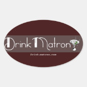 Drink Matron Stickers (Voorkant)