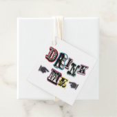 Drink me 3 bedankjes labels (In situ)