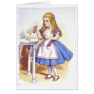 Drink me, Alice!