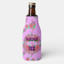 DRINK ME Alice in Wonderland Bottle Wrap