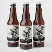 Drink me Alice in Wonderland bruiloft Bier Etiket (Flessen)